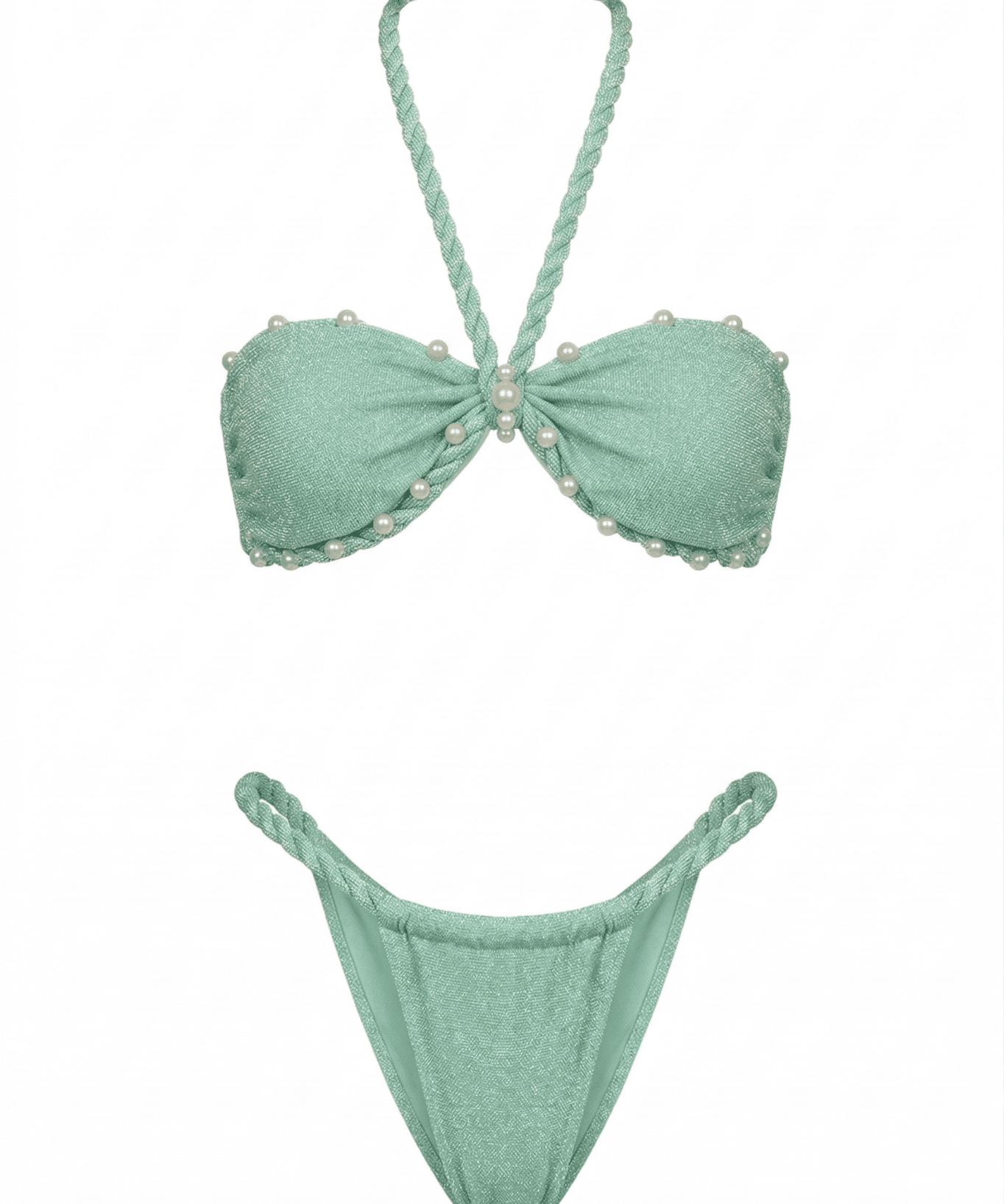 SET GLITTER MENTA