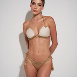 GOLDEN BIKINI CROCHET