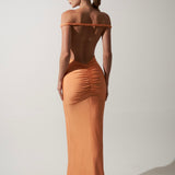 MIA DRESS  ORANGE