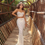 LACE SET IVORY