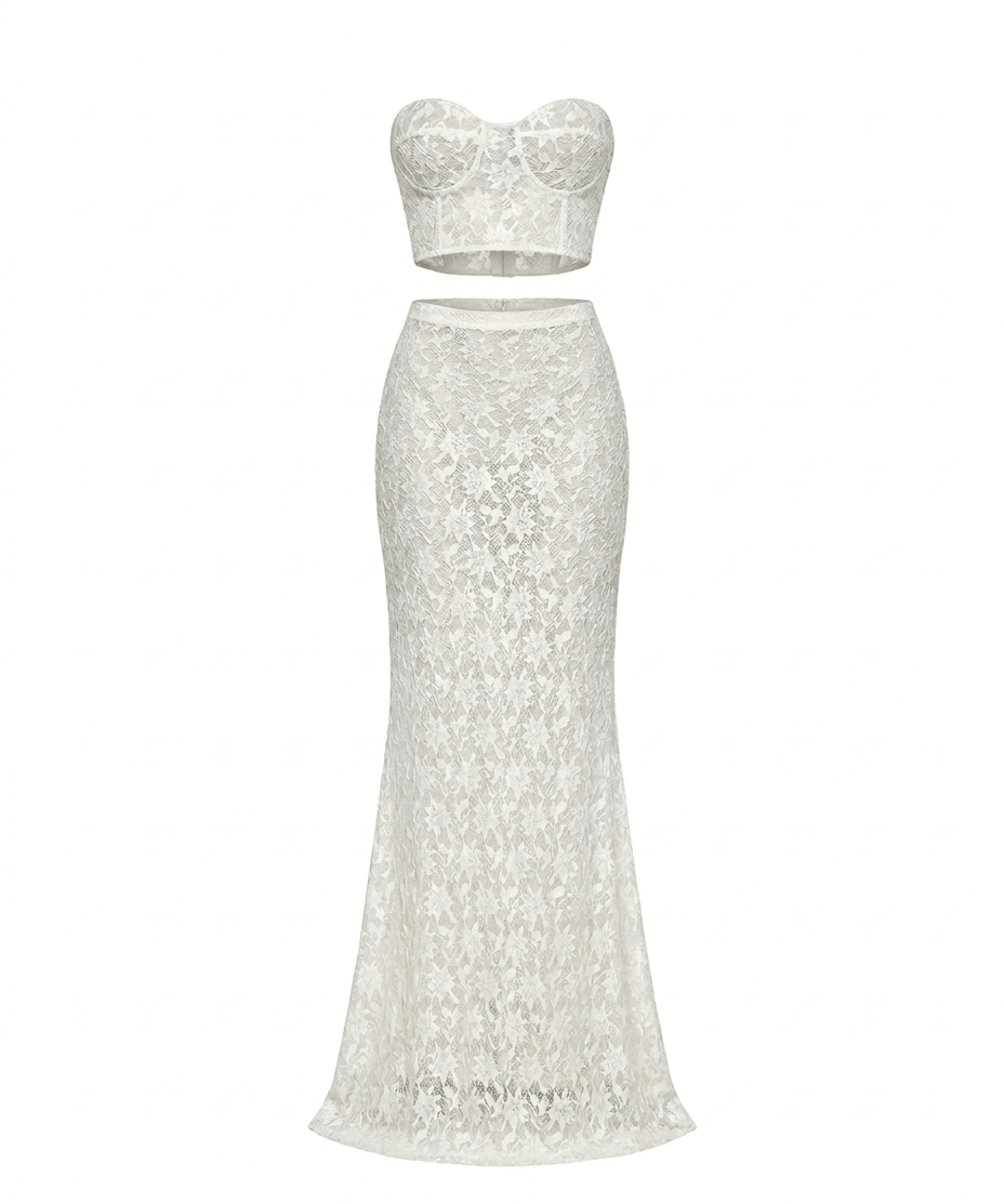LACE SET IVORY